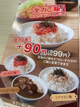 全力ご飯