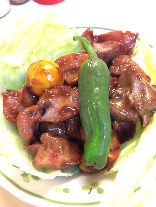 鳥もつ煮