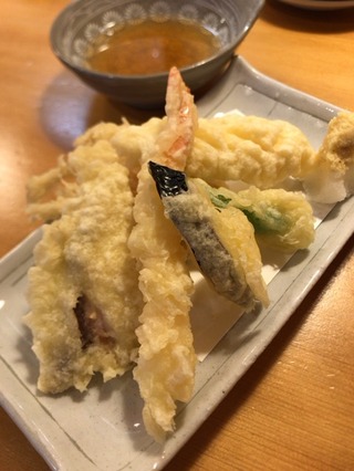 天ぷら盛合せ