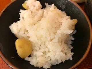 栗ごはん
