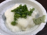 とうふ山かけ