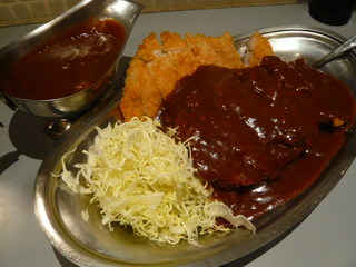 ダブルカツカレー