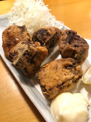 マグロ唐揚