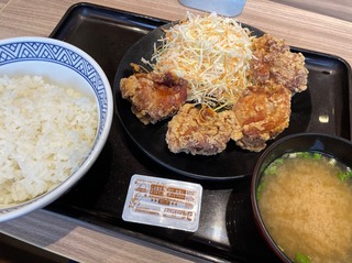 から揚げ定食