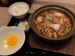 味噌煮込みうどん定食