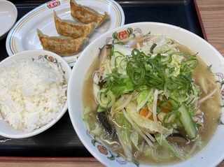 ニンニク生姜タンメンBセット