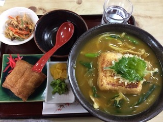 いなりカレー定食