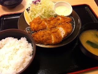 ささみかつ定食
