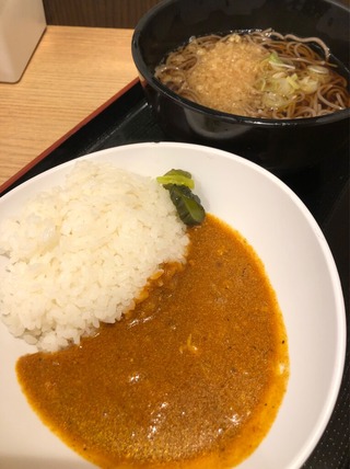 朝カレー定食