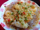エビニンニク蒸し