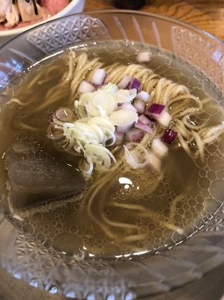 冷苦煮干そば
