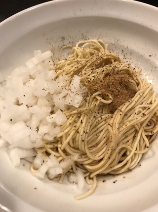 黒酢の和え玉