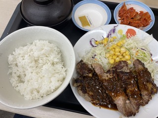 シビ辛麻辣トンテキ定食