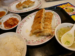 餃子定食+餃子