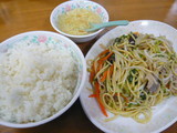 豚ねぎ塩焼そば