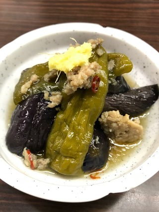 なすの辛煮