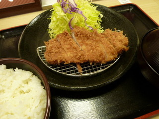 ロースカツ定食