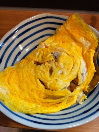 納豆オムレツ
