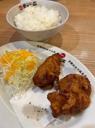 唐揚ライス