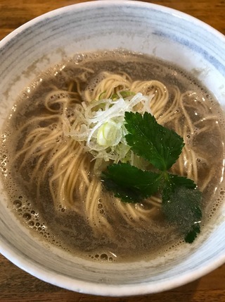 かけ煮干しそば