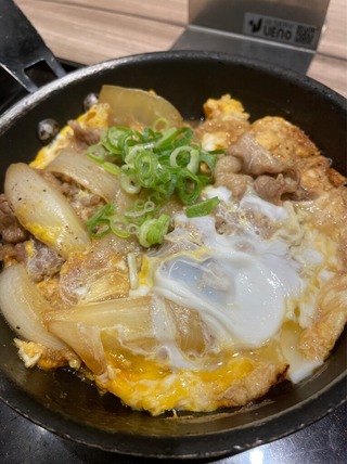 月見牛とじ