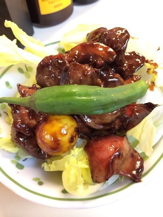 鳥もつ煮