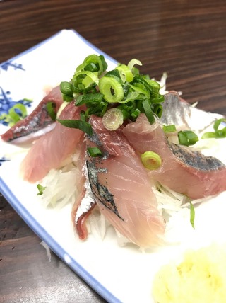 アジ刺身