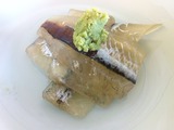 サヨリの昆布〆