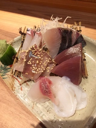刺身の盛り合わせ