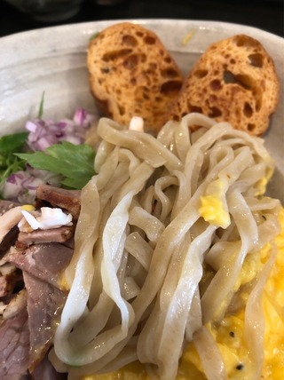 ポルチーニまぜそば