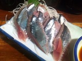 サンマ刺し