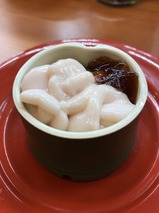 たら白子ジュレポン酢