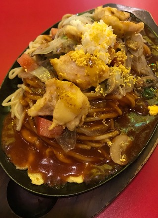野菜ソテーと錦爽どりのフリットスパ