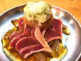 砂肝の刺身おろしポン酢