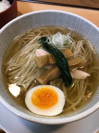 鶏そば昆布といりこの塩
