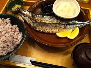 さんまW定食