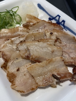 厚切り豚カルビ焼肉