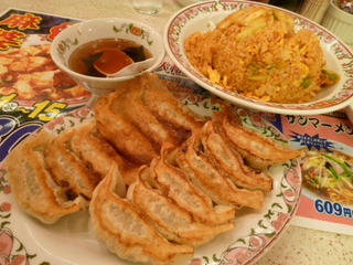 キムチ焼飯&餃子