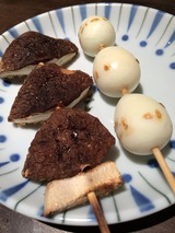 しいたけうずら串