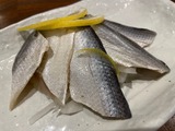 コハダのレモンマリネ
