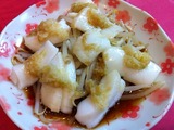 茹でイカ香味ソース