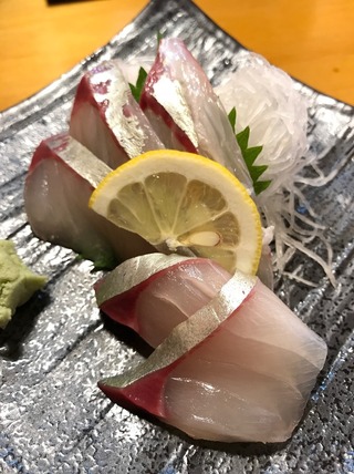 しまあじ刺身