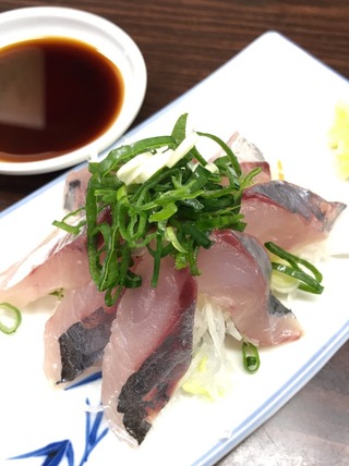 アジ刺身