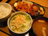 ミックスグリル定食