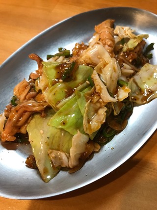 店長のきまぐれ野菜炒め