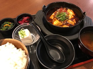 四川麻婆豆富定食