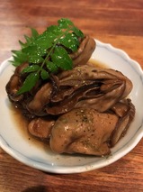 牡蠣の山椒煮