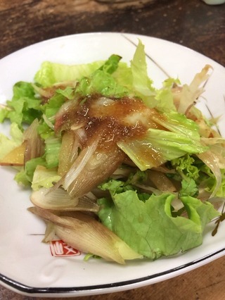 みょうがサラダ