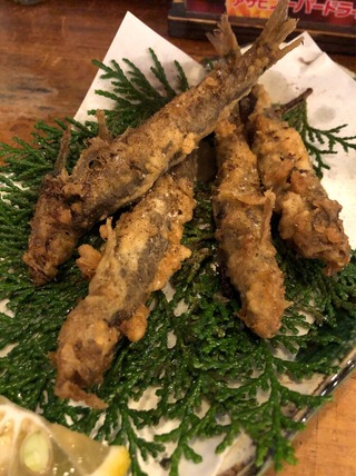メヒカリ揚げ