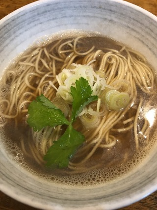 かけ煮干しそば